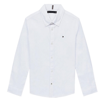 Tommy Hilfiger Boys Stretch Shirt Oxford s/s 08358 White